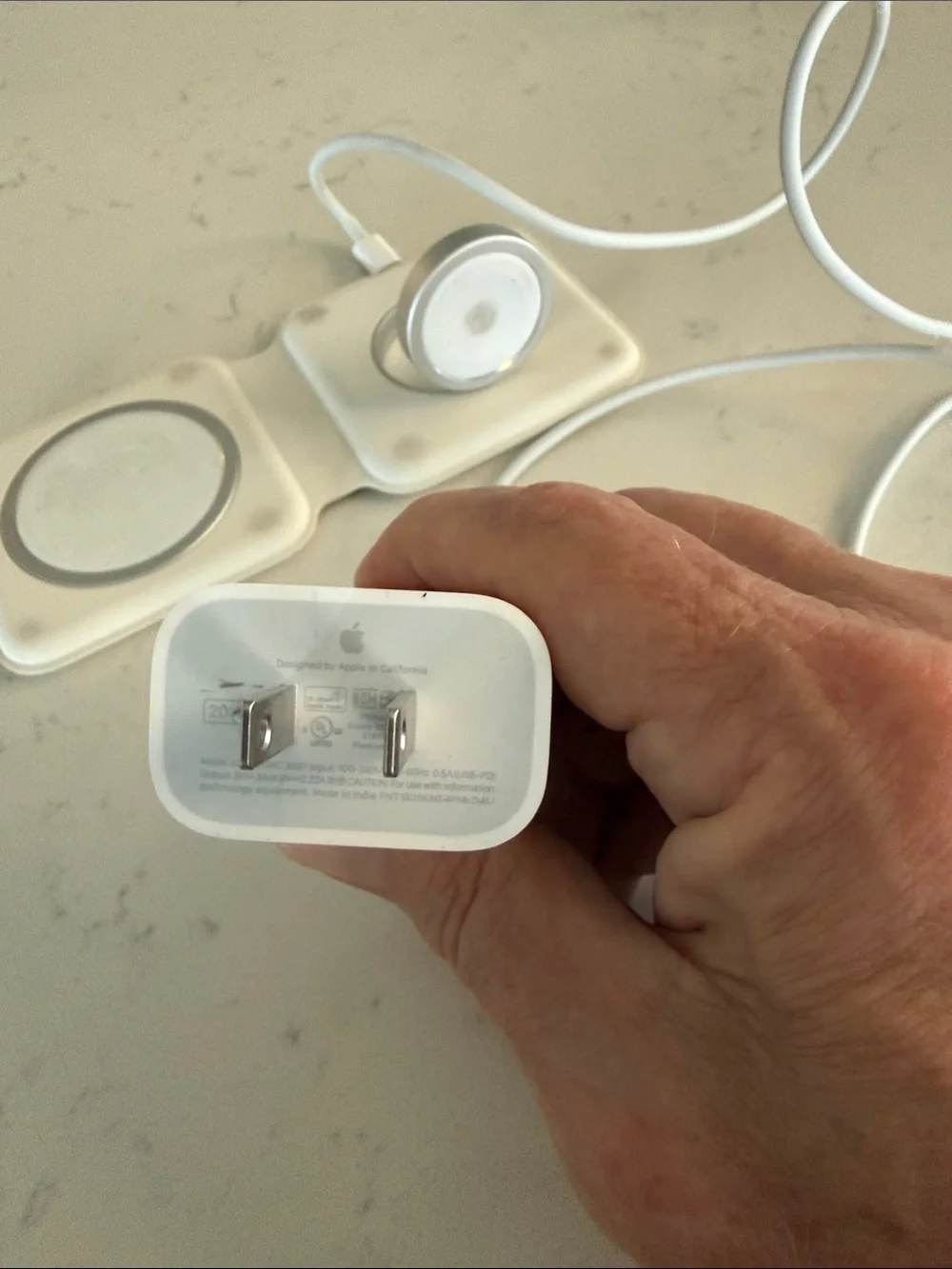 Apple OEM Magsafe Wireless Phone/Watch MagSafe Travel Chargers